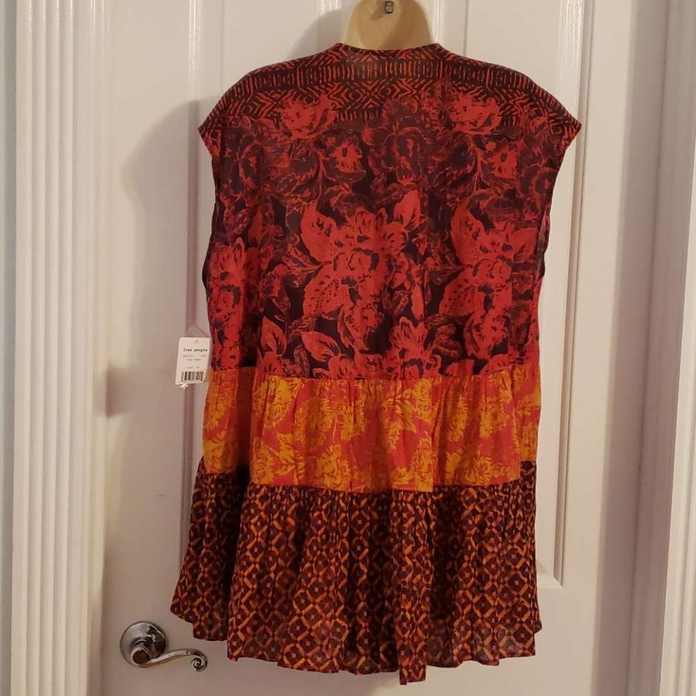 FREE PEOPLE SHIRT TOP NEW XS X SMALL NWT - Picture 3 of 4